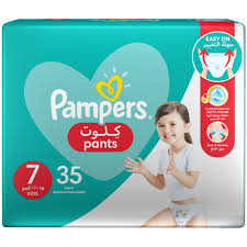 pampers size 7 35s.jpeg PAMPERS PANTS SIZE 7 35`S - Image 1